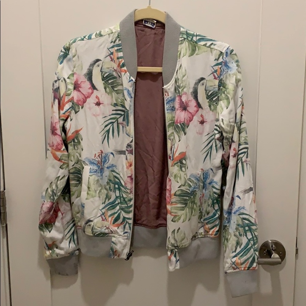 Faherty Brand Reversible Dockside Bomber XS